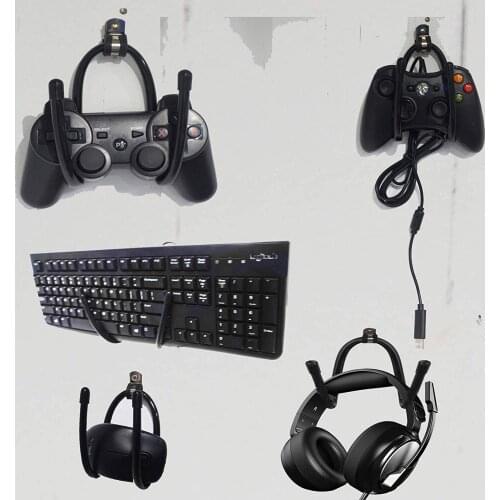 1pcs VR Headset Storage Rack/Wall Bracket/Headset Wall Holder/Organizer Storage Clips for VR Headset Helmet and Touch Controller