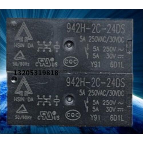Wholesale 10pcs/lot relay 942H-2C-24DS