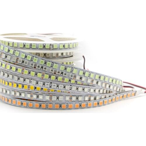 5M 120/60 LEDs 5054 LED Strip Light Waterproof DC 12V Flexible Lights High Brightness than 5050 5630 Blue Green Red WARM White