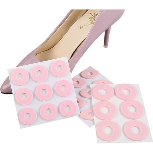6pcs/sets High Heel Pad Latex Eyelet Stickers Anti-wear Men Women Sports Shoes Stickers Accessories Pain Relief