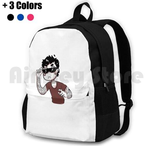 Cool Jepha Howard Outdoor Hiking Backpack Riding Climbing Sports Bag Jepha Theused Jephahoward Bassist Jeph Emo Music Band