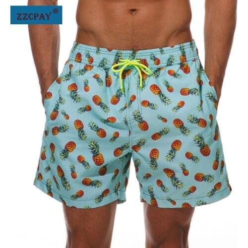 New 2020 Mens Beach Shorts Quick Drying Surf Short Pants Casual Shorts Men Swim Trunks Swim Shorts Beach Wear Plus Size 4XL