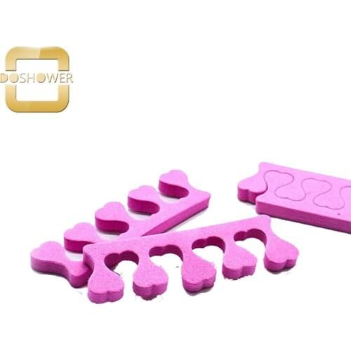 Separate nail tips with separator finger for professional toe separator finge