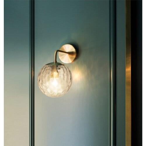 Post modern Personality Fashion Creative Nordic Wall lamp American Simple Retro Living room Bedroom Bedside lamp Decoration