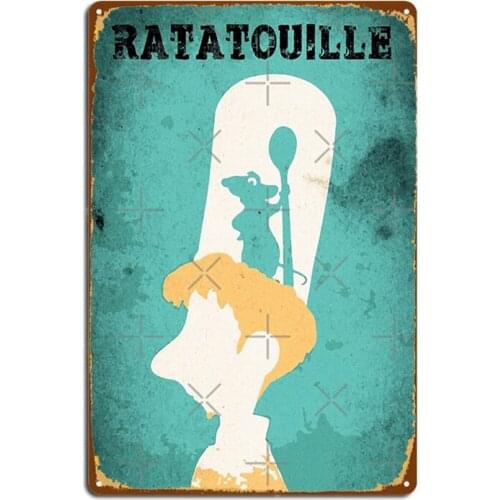 Remy &Amp; Linguini Metal Signs pub Wall create Plates Tin sign Posters