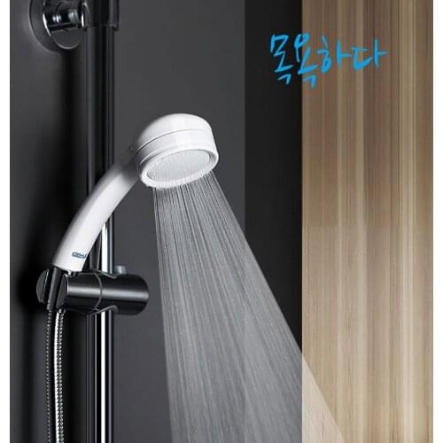 Bathroom Pressurized Shower Head Toilet Accessories Handheld Water Saving Sprinkler High Quality ABS Detachable Shower