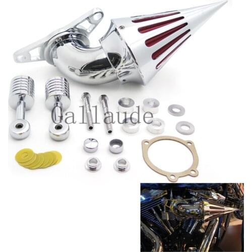 Motorcycle Air Cleaner Intake Filter For 01-09 Harley Softail Fat Boy Dyna Street Bob Fat Bob Road King Electra Glide Air Filter