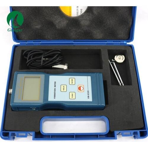 Hight Accuracy Digital Vibrometer Meter Vibration Analyzer VM-6230 Used for Measuring Periodic Motion