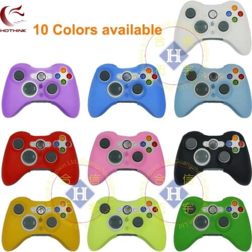 HOTHINK Protective Silicone Case Skin cover Soft case for XBOX 360 Controller XBOX 360 Slim gamepad