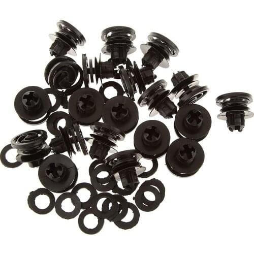 20pcs Car Trim Panel Rivet Retainer Clips Push Type for VW Passat 3B0868243