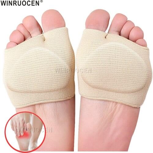 Metatarsal Toes Forefoot Pads for Women High Heels Half Insoles Calluses Corns Foot Pain Care Absorbs Shock Socks Toe Pad Insert
