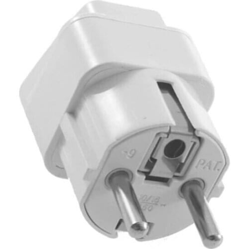 1pcs EU AC Power Plug Travel Home Converter Adapter C1 Whole/xj