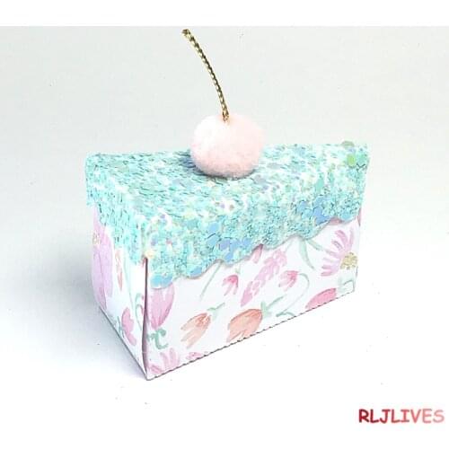 RLJLIVES 3D Cake Metal Cutting Dies Stencils for DIY Scrapbooking Stamp/photo album Decorative Embossing DIY Paper Cards