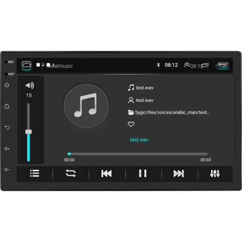 Android 9.0 Car Multimedia radio Player Universal Stereo 2 Din 7 Inches Head Unit autoradio Support WIFI SWC Mirror Link Camera
