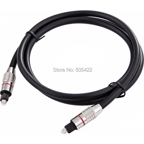 OD6.0 Premium Digital Audio Optical Fiber Cable Toslink Cord Wire HiFi HD