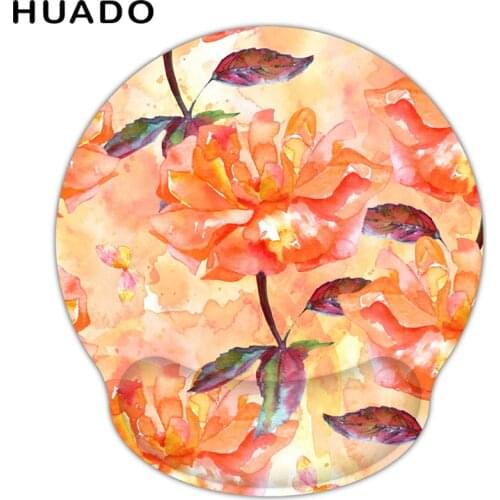 Beautiful Mouse Pad with Wrist Support Anti Slip Soft Sponge Ergonomic Thicken Mouse Mat for girls/gamer/work