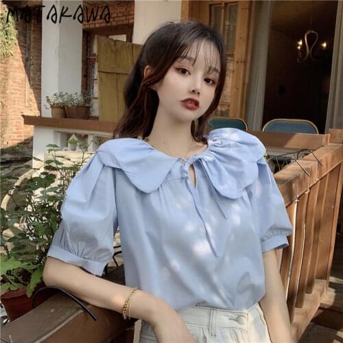Matakawa Short Sleeve Blouses