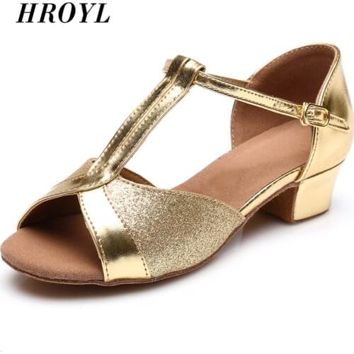 2017 New Childrens Latin Dance Shoes Girls Adult Women Tango Salsa Shoes For Dance Shoes for ballroom dancing 3cm heeled