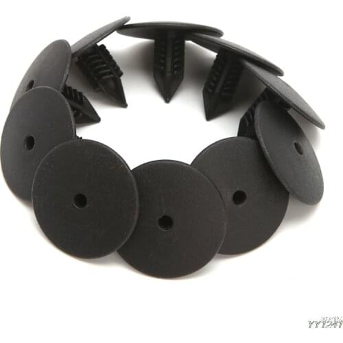 New Auto Car 10 Pcs Wheel Arch Lining Splash Guard Trim Clips For Renault Clio MK2 Scenic Megane Car styling