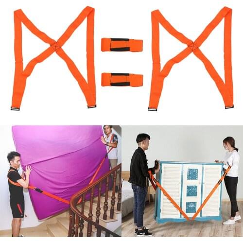 Shoulder Straps Moving Strap For Home Move House Cleaning Easier Mover Furniture Transport Belt 4pcs/set Carrying Rope
