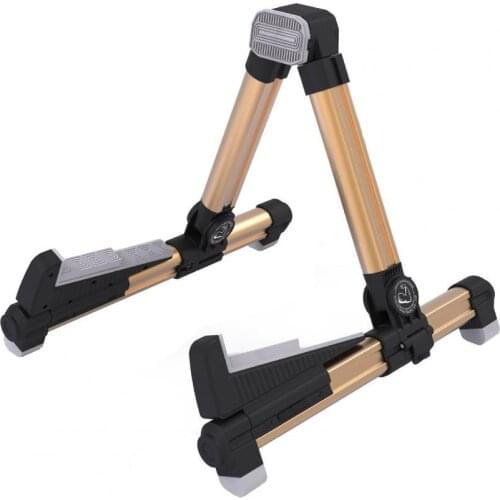 Guitar Folding Rack Ukulele Stand Folding Non-slip A-Frame Floor Stand Holder Guitar Accessories Violins