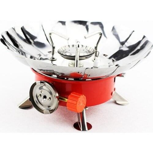 Camping Gas Stove Burner Electronic Tourist Folding Outdoor Portable Folding Equipment Heater Hiking Fishing Trekking