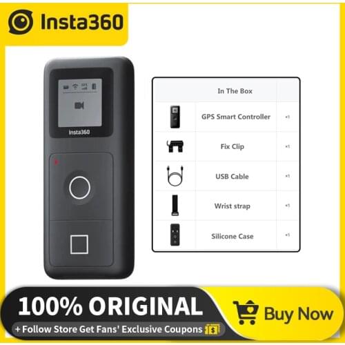 Insta360 GPS Smart Remote Control for ONE R ONE X ONE X2 Action Camera Sport Accessories 4k Camera Track Your Trek