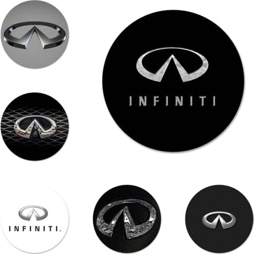 58mm Super Car Infiniti Logo Icons Pins Badge Decoration Brooches Metal Badges For Clothes Backpack Decoration