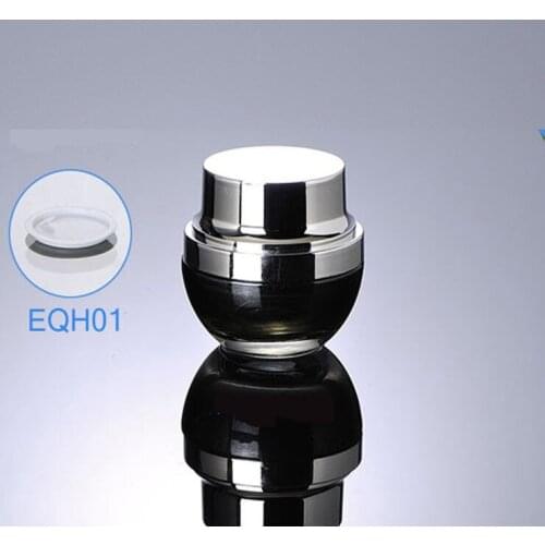 300Pcs 20g/ml Cosmetic Empty Jar Pot Eyeshadow Makeup Face Cream Container ,Glass cream jar