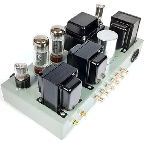 6n9p push el34b single-ended Class A tube power amplifier 8W × 2, harmonic distortion ≤1% frequency response 20Hz-26KHz