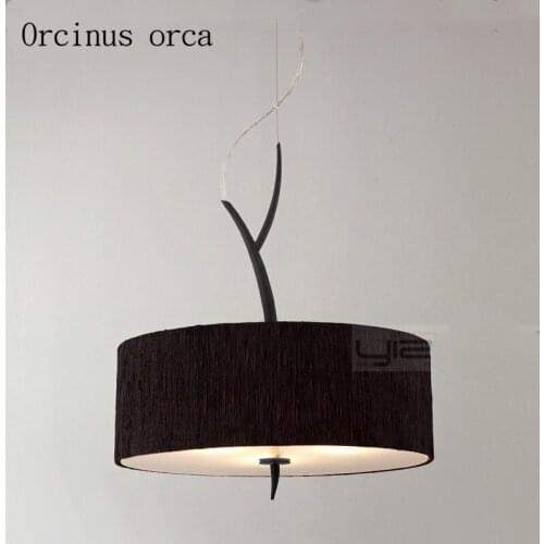 American Pastoral candles crystal chandeliers living room dining room French creative romantic crystal pendant lamp