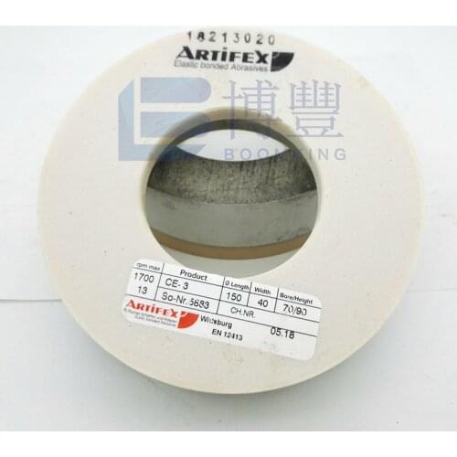 Imported Germany ARTIFEX-CE3 Ceium polishing wheels,Size 150*40*70 Glass polishing wheels for glass edger,double edger