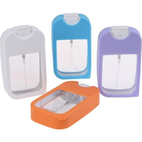 Card Shape Perfume Spray Refillable Empty Bottle Flat Type Fine Mist Atomizer