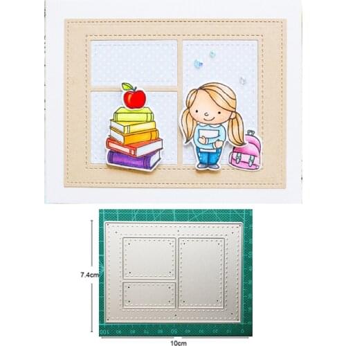 Metal Cutting Dies die cut Background Photo Frame Decorations Scrapbook dies Paper Craft Knife Mould Blade Punch Stencils dies