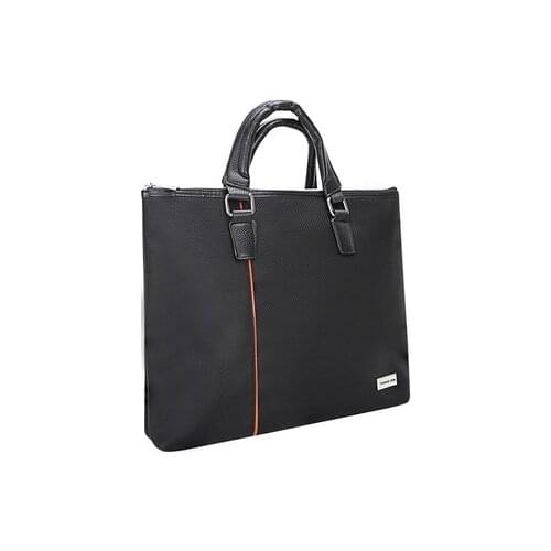 Fashion Business Document Bag Computer Briefcase Zipper Bag A4 File Bag Women Waterproof Case For Documents