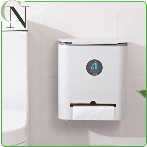 Trash Can Kitchen Hanging Kitchen Trash Basket Sealed Trash Can With Lid Household Kitchen Supplies Food Waste Compost Bin