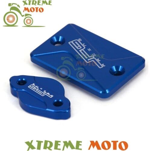 CNC Front And Rear Brake Reservoir Fluid Cover Cap For Tricker XG250 Serow250 XT250X WR250R WR250X Motorcycle Dirt Bike