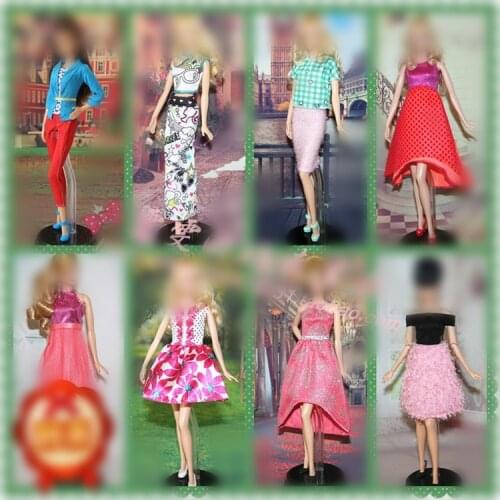 30cm Doll Dress Fashion Clothes suit for licca For Barbie Doll for blythe Accessories Baby Toys Best Girl' Gift 8 wave