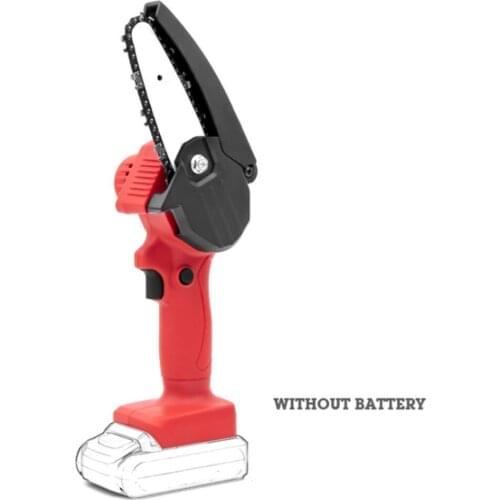 220V Mini Handheld Electric Chainsaw Cordless Electric Pruning Saw Without Battery Wood Cutter Garden Logging Power Tool