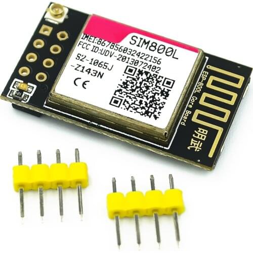SIM800L GPRS GSM Module MicroSIM Card Core BOard Quad-band TTL Serial Port for ESP8266 ESP32