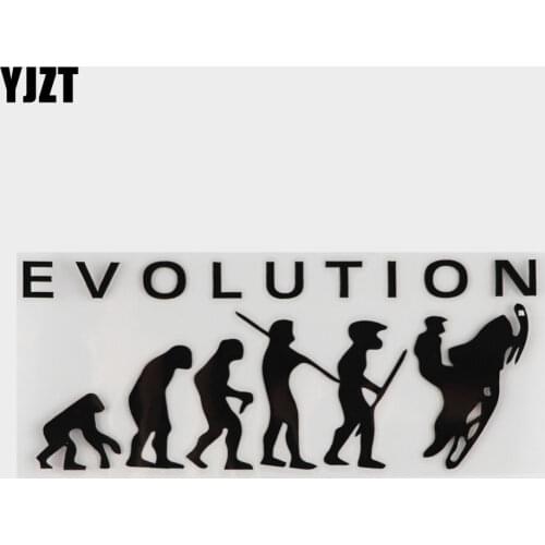 15.5cm*6.4cm Evolution Snowmobiles Fashion Decor Car Sticker Vinyl Decor Decal S4-0058