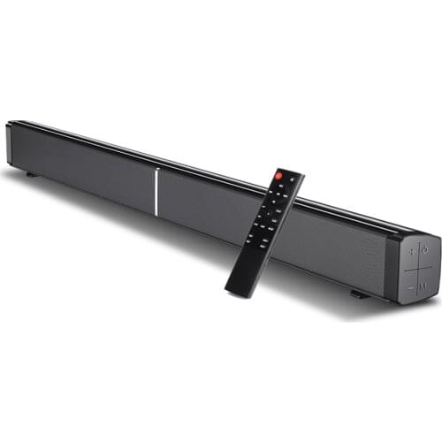 YOUXIU 60W Bluetooth Speaker Wired and Wireless Soundbar Powerful 3D Stereo Sound Loundspeaker with Four Speakers for PC/TV