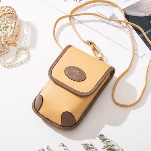 Brand Cartoon Design Mini Crossbody Bags for Women Phone Bag Small Female Shoulder Handbags Wallets Multifunction