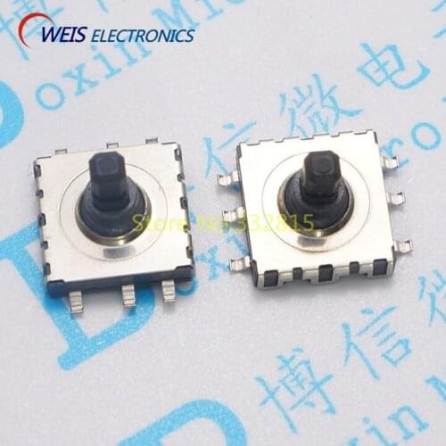 100PCS Five-way switching 10*10*9 chip multi-function switch touch the reset button FREE SHIPPING