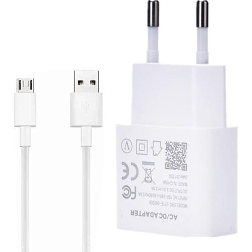 USB Fast Charger EU Plug 5V 2A Charge Micro Type-C USB Cable for HUAWEI P30 LITE p40 p20 7 6S 7S Plus Honor 8X/7X/6A/6X/5A/5C