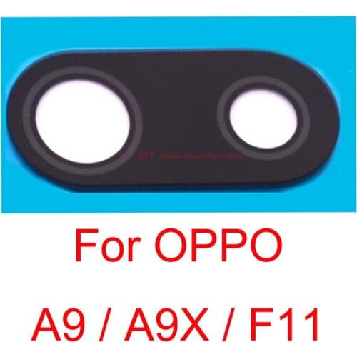 New Rear Back Camera Glass Lens Cover For OPPO A9 A9X F11 Back Big Main Camera Lens Glass Repair Spare Parts
