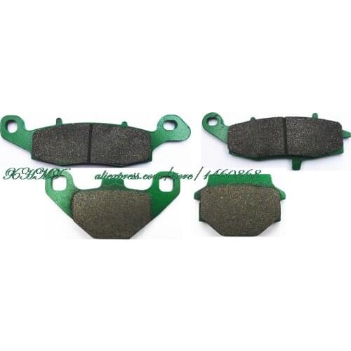 For KAWASAKI 650 KLR 1995 Disc Brake Pads Pill Front Rear