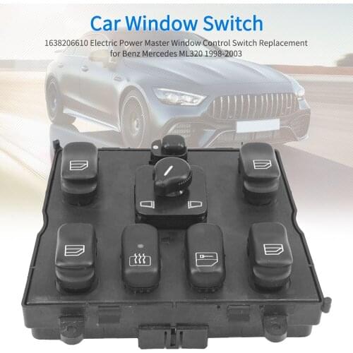 For Benz Mercedes ML320 1998-2003 Car Window Switch Auto Window Control Switch Electric Power Master Switch Car Accessories