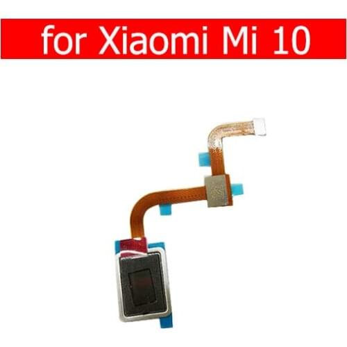 For Xiaomi Mi 10 fingerprint key scanner Home Button Flex Cable Touch ID Sensor Return Flex Cable Repair Parts