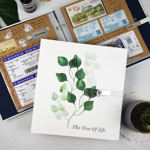 PA32 Creative Pu DIY photo album, handmade romantic paste style lovers love gift gift album photo album